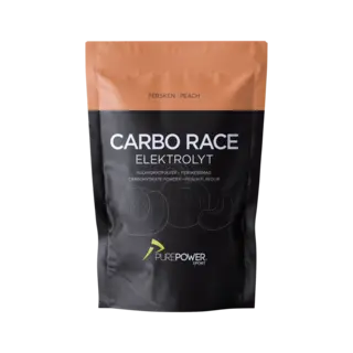 PurePower Carbo Race Energidrikk Fersken Energidrikk/pulver m/elektrolytter 1000g