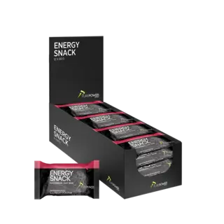 PurePower Energibar Bringebærsmak 12 stk Velsmakende energibar, 60gx12 i eske