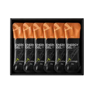 PurePower Energy Gel Cola 12 stk Energigel til trening og konkurranse 40g