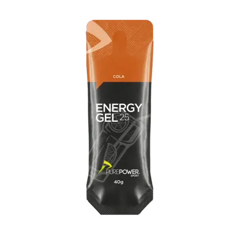 PurePower Energy Gel Cola Energigel til trening og konkurranse 40g