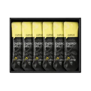 Purepower Energy Gel Elderflower 12 stk Energigel til trening og konkurranse 40g