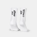 SAYSKY Sokker Combat High M/L Lette sokker for konkurranse - hvit