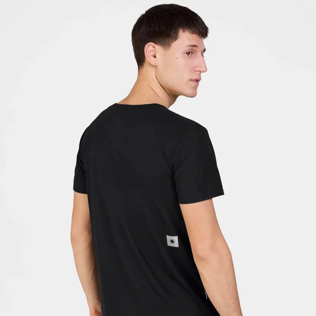 SAYSKY M Trøye SS Clean Flow XL Lett t-skjorte for varme løpeturer - blk 