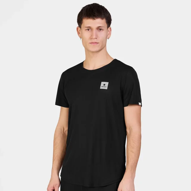 SAYSKY M Trøye SS Clean Flow XL Lett t-skjorte for varme løpeturer - blk 