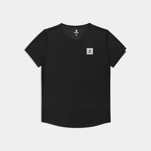 SAYSKY M Trøye SS Clean Flow XL Lett t-skjorte for varme løpeturer - blk 