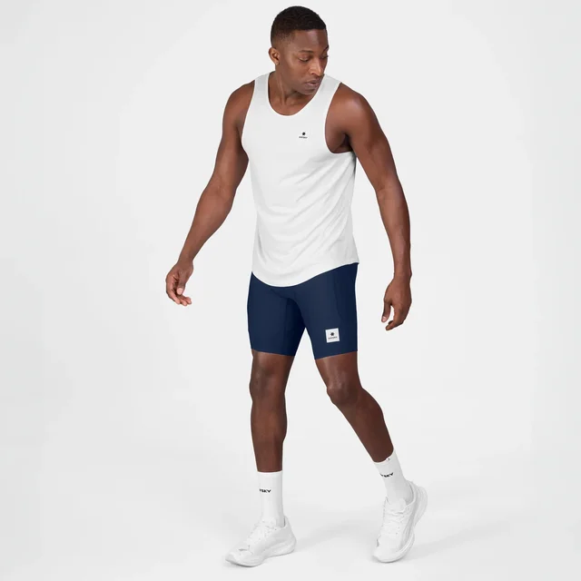 SAYSKY M Singlet Clean Combat Pro S Lett singlet til løping - hvit 