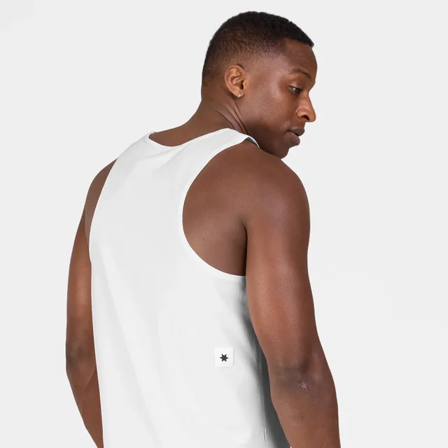 SAYSKY M Singlet Clean Combat Pro S Lett singlet til løping - hvit 