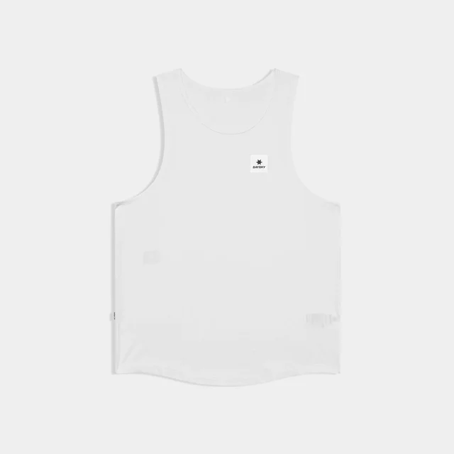 SAYSKY M Singlet Clean Combat Pro S Lett singlet til løping - hvit 