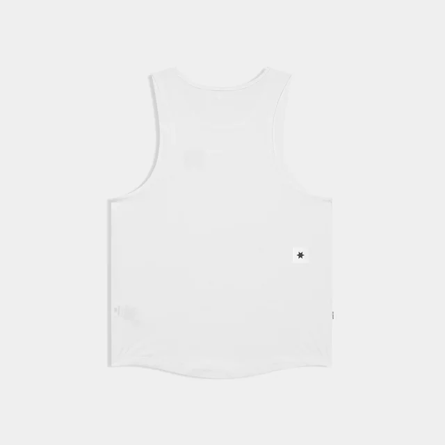 SAYSKY M Singlet Clean Combat Pro S Lett singlet til løping - hvit 
