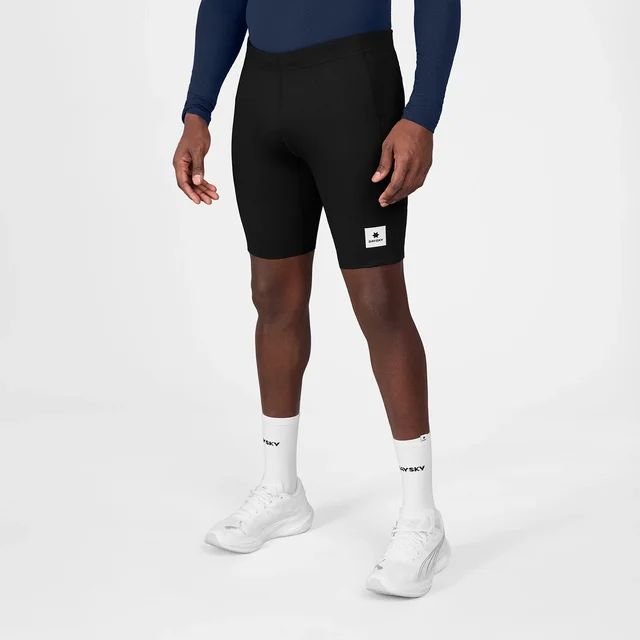 SAYSKY M Kort Tights 9"Combat+ S Korte tights til løping - svart 