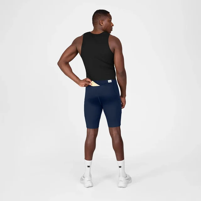 SAYSKY M Kort Tights 9"Combat+ S Korte tights til løping - blå 