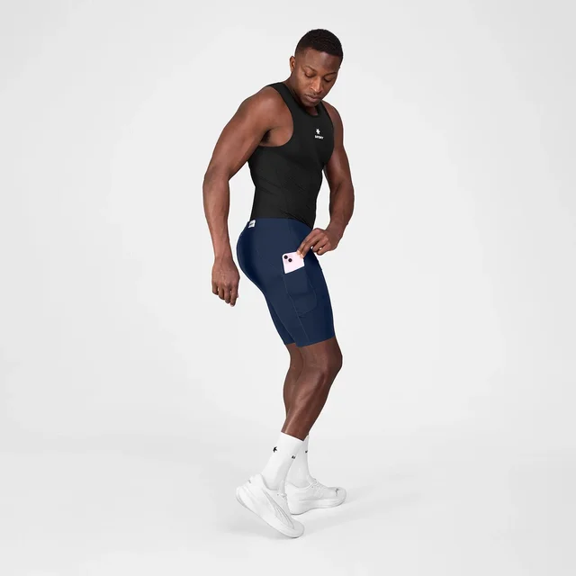 SAYSKY M Kort Tights 9"Combat+ S Korte tights til løping - blå 