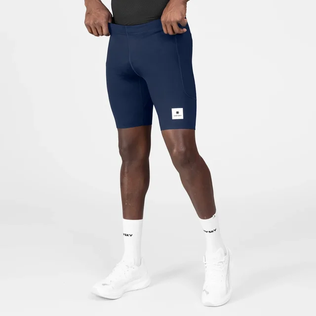 SAYSKY M Kort Tights 9"Combat+ S Korte tights til løping - blå 
