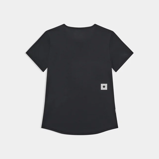 SAYSKY W Trøye SS Clean Flow M Lett t-skjorte for varme økter - black 