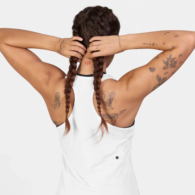 SAYSKY W Singlet Clean Combat Pro  S Lett singlet til løping - white 