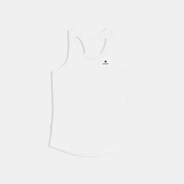 SAYSKY W Singlet Clean Combat Pro  S Lett singlet til løping - white 