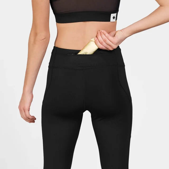 SAYSKY W Tights Combat+ XS Lange tights for kjølige løpeturer - blk 