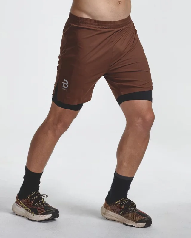 Dæhlie Herre Shorts Run 365 L Lett 2-i-1 shorts til løping - ch 