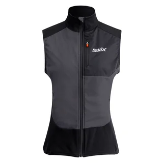 Swix Dame Vest Focus Lett løpevest til dame - jet black