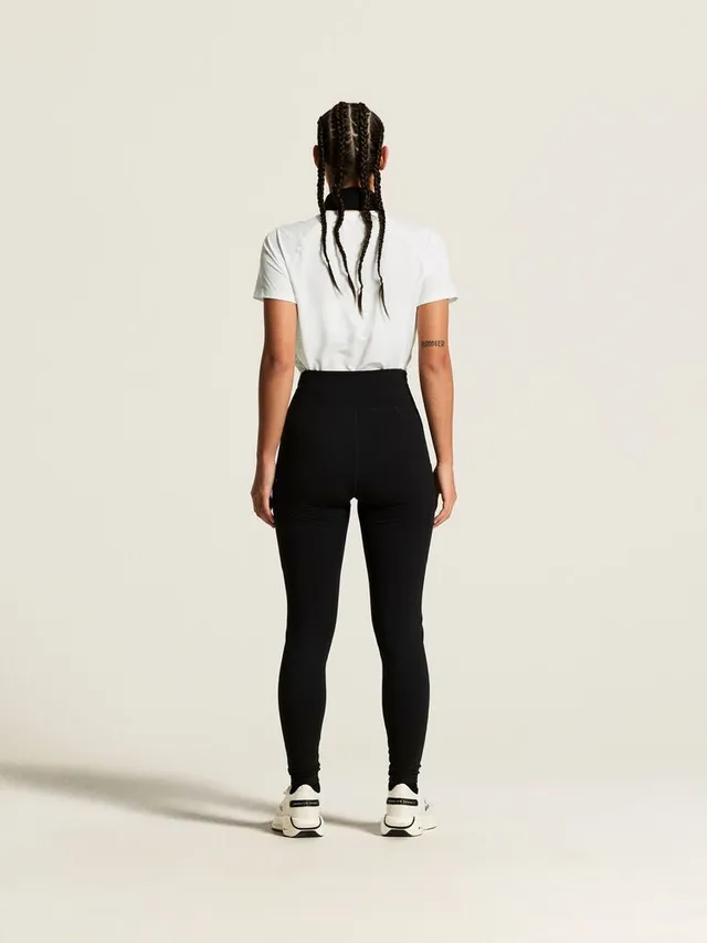 Craft Dame Trøye SS Essence Logo 2 M Myk treningstrøye med mesh - White 