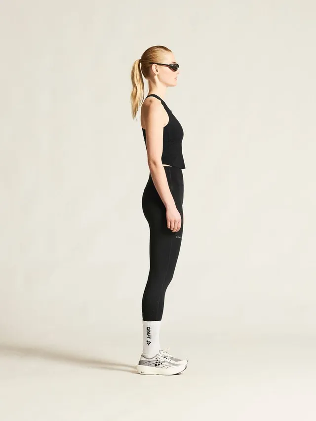 Craft Dame Hypervent Tights XS Løpetights for høy fart - Black 