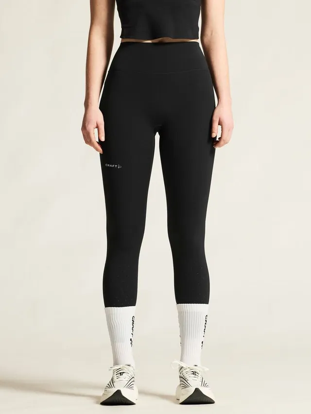 Craft Dame Hypervent Tights XS Løpetights for høy fart - Black 