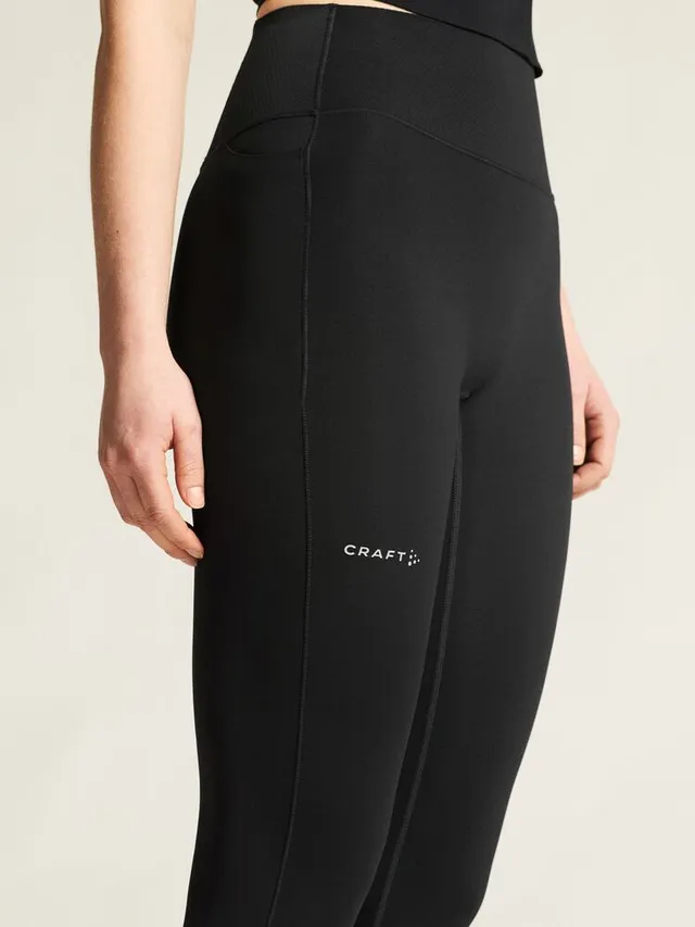 Craft Dame Hypervent Tights XS Løpetights for høy fart - Black 