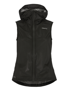 Craft W Vest Pro Hydro Lightweight S Ultralett vanntett løpevest - black