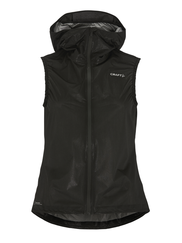 Craft W Vest Pro Hydro Lightweight S Ultralett vanntett løpevest - black 