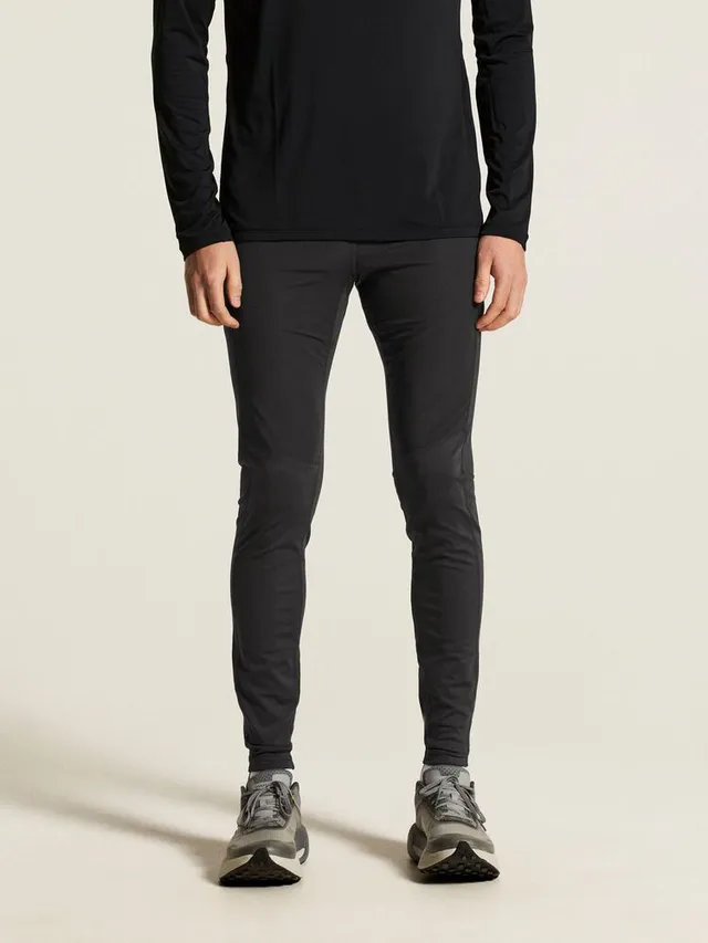 Craft Herre Essence Warm Wind Tights L Varm og vindtett treningstights - black 