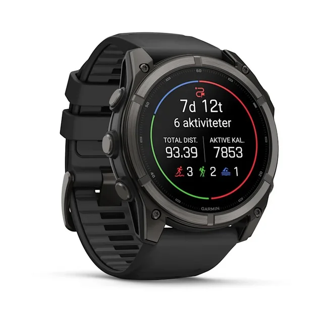 Garmin Fenix 9 51mm For trening, tur og eventyr 