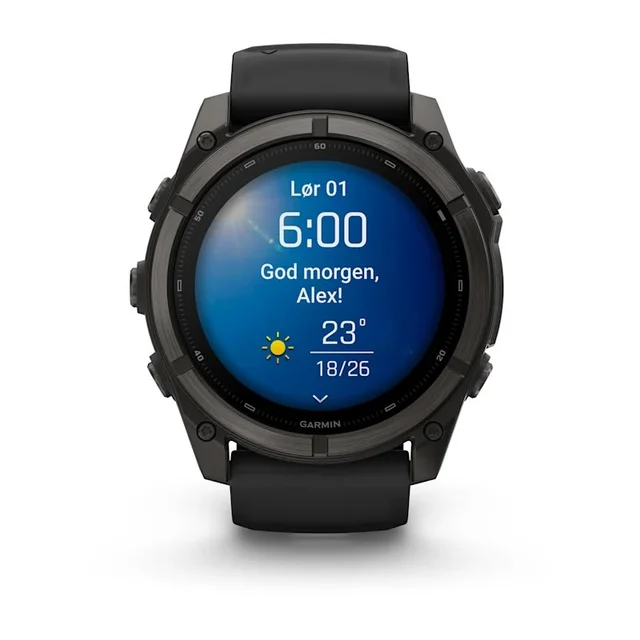 Garmin Fenix 9 51mm For trening, tur og eventyr 