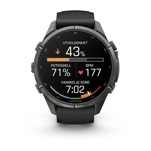 Garmin Fenix 9 Pro In Reach 43mm Optimal trening- Maks trygghet 