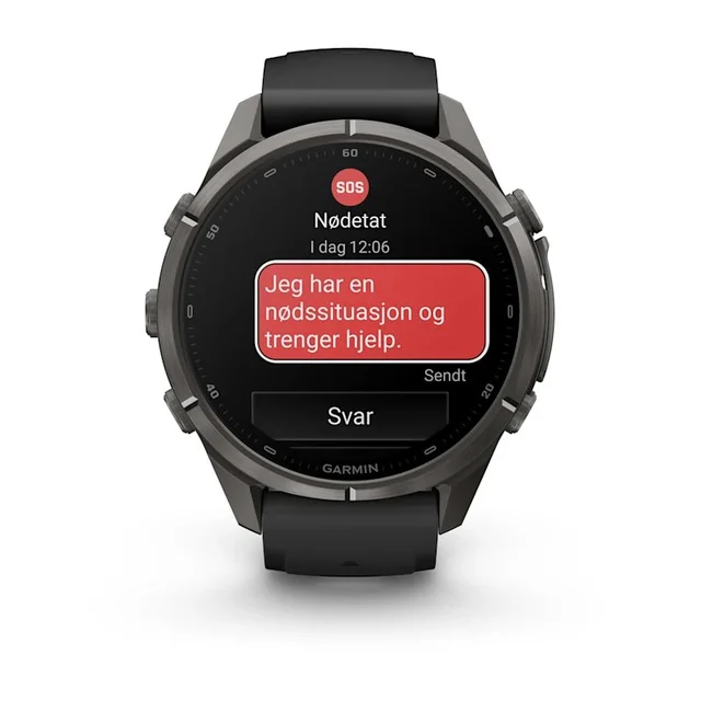 Garmin Fenix 9 Pro In Reach 43mm Optimal trening- Maks trygghet 