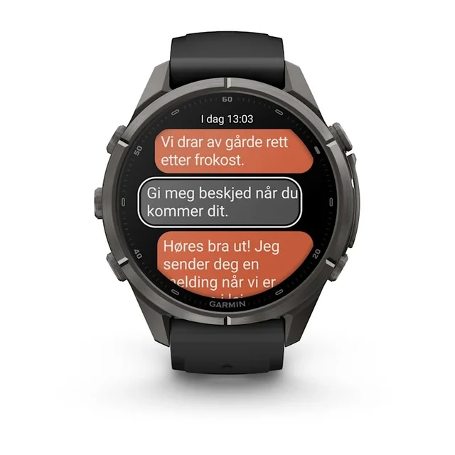 Garmin Fenix 9 Pro In Reach 43mm Optimal trening- Maks trygghet 