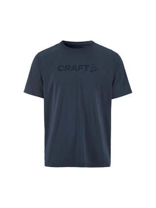 Craft Herre Trøye SS Essence Logo 2 Myk og allsidig treningstrøye - Night