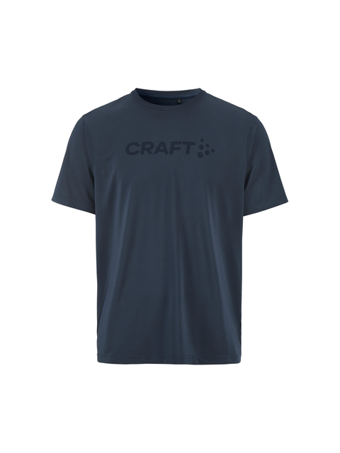 Craft Herre Trøye SS Essence Logo 2 Myk og allsidig treningstrøye - Night