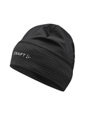 Craft Lue Lumen Fleece 2 L/XL Varm løpelue med refleks - Black