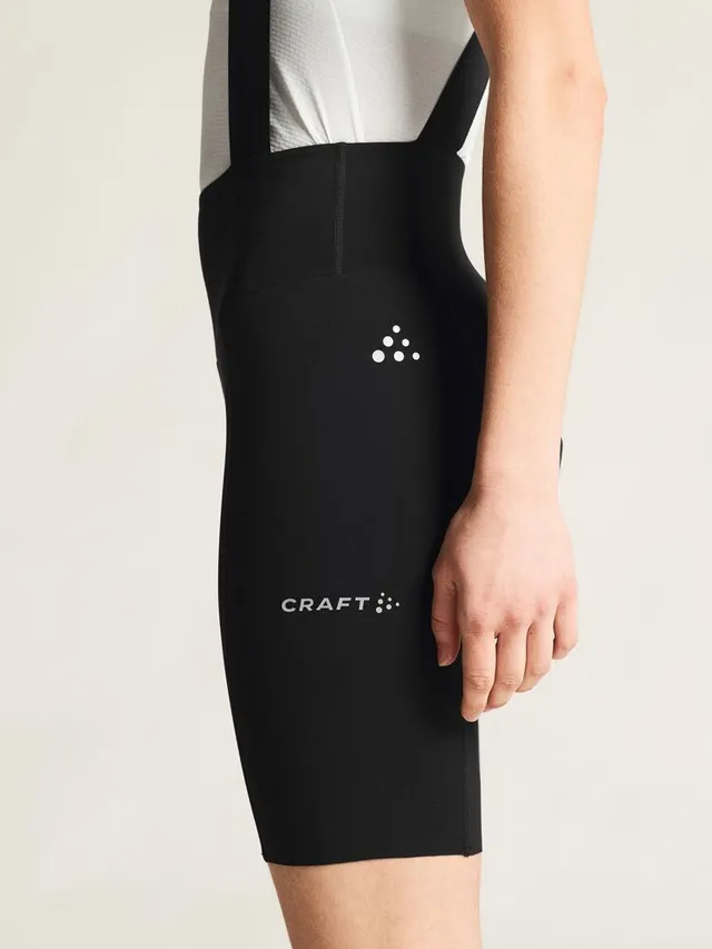 Craft Dame Endur Bib Shorts C2 M Slitesterk bib-shorts - Black 
