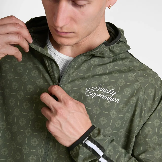 SAYSKY M Jakke Couture Pace M Lett løpejakke for trening - green 