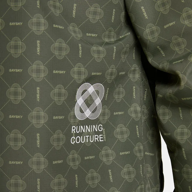 SAYSKY M Jakke Couture Pace M Lett løpejakke for trening - green 