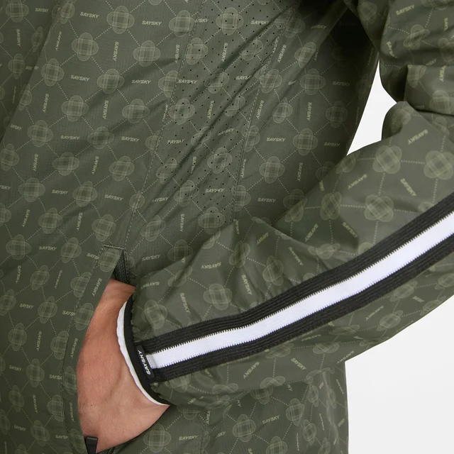 SAYSKY M Jakke Couture Pace M Lett løpejakke for trening - green 