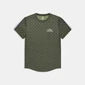 SAYSKY M Trøye SS Couture Combat L Lett og teknisk løpetrøye - GREEN AOP