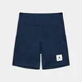 SAYSKY W Kort Tights 7" Combat+ L Teknisk tettsittende løpetights - Blue