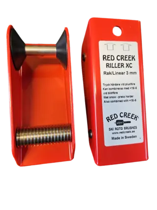 Red Creek Riller XC, Rett 3mm Finjuster strukturen etter forholdene