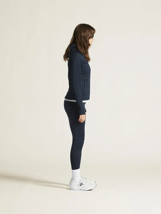 Craft Dame Fleece Nor Explore Power S Fleecejakke til tur og trening-Blaze 