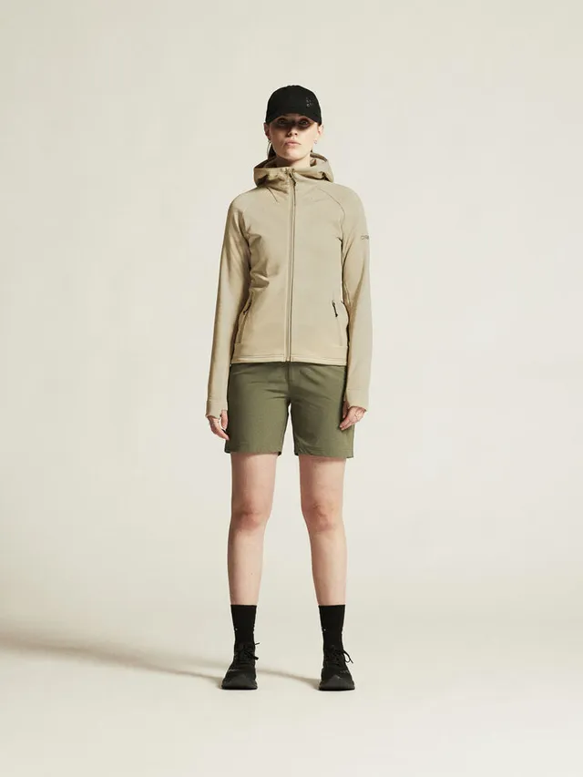 Craft Dame Fleece Nor Explore Power S Varm komfort for kjølige dager-Hay 