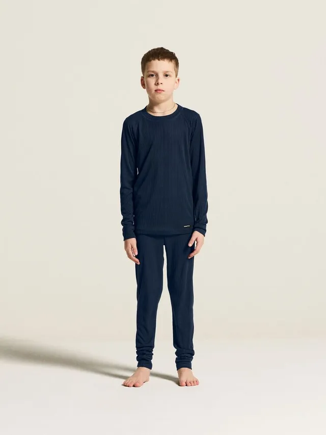 Craft Jr Baselayer Set 2 134/140 Aktivt undertøy for barn-Night 