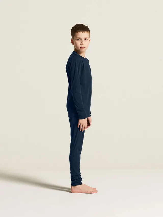 Craft Jr Baselayer Set 2 134/140 Aktivt undertøy for barn-Night 