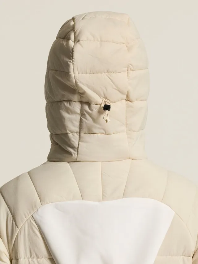 Craft Dame Anorak Nor Thermal Hood S Varm komfort for kalde dager-Tofu 